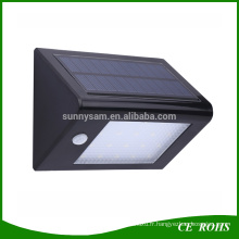 Sunnysam Solaire Lumière Murale Monté Jardin Lumière Rue 20 Chaude Capteur De Mouvement Sensible Solaire Murale avec Ce RoHS